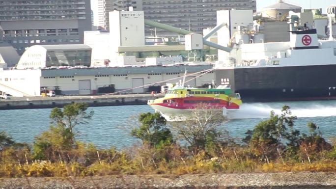 日本东京湾高速轮船