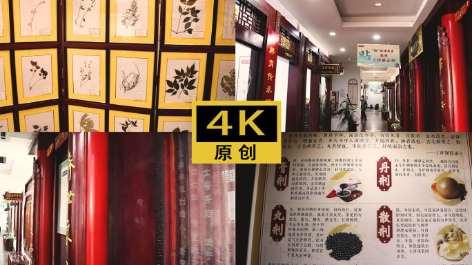 药材标本展示