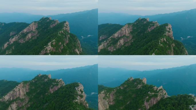 伏牛山天龙寺山景区风光