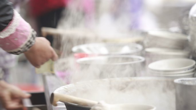 饭店吃饭 早餐店 胡辣汤