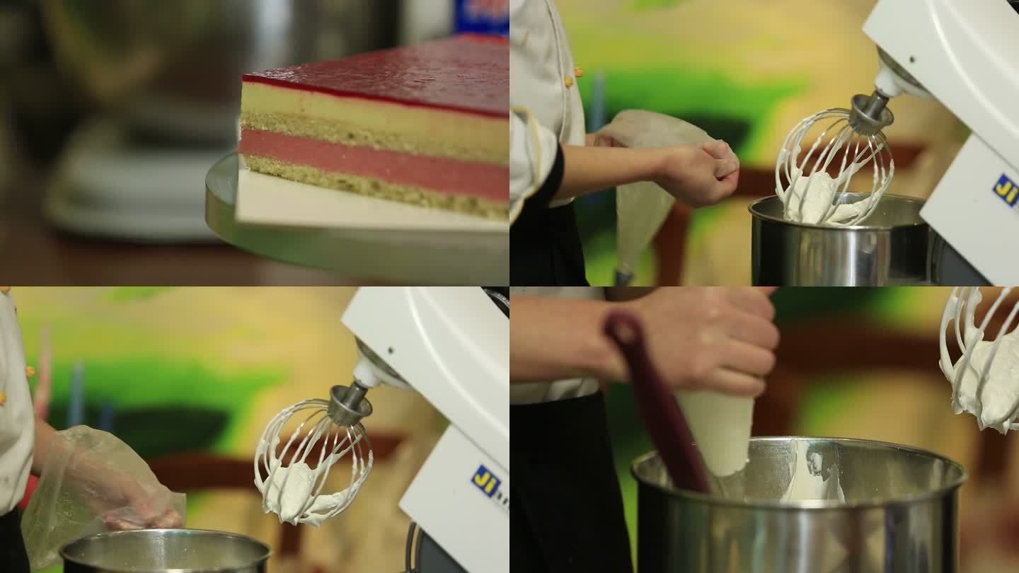 制作甜品 制作蛋糕