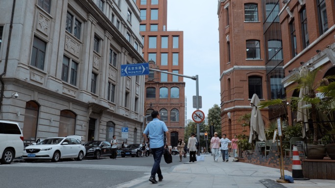 滇池路四川北路老建筑街景