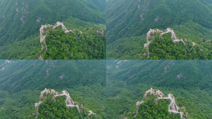 伏牛山天龙寺山景区风光