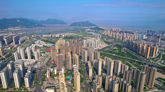 最新航拍 霞浦县城市大景