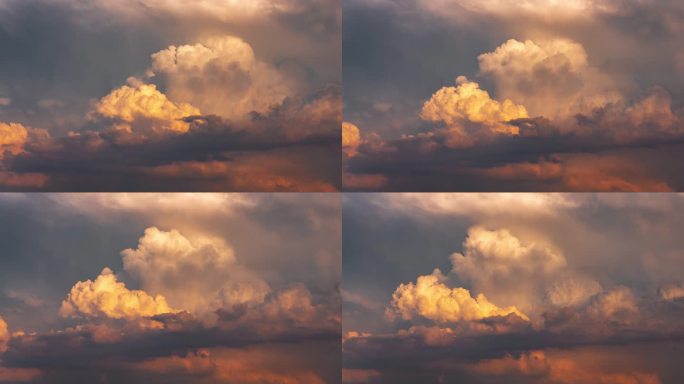 【4K】风起云涌延时摄影