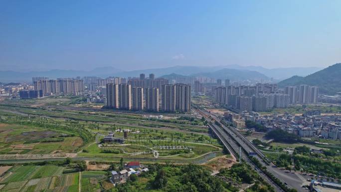 最新航拍 霞浦县城市大景