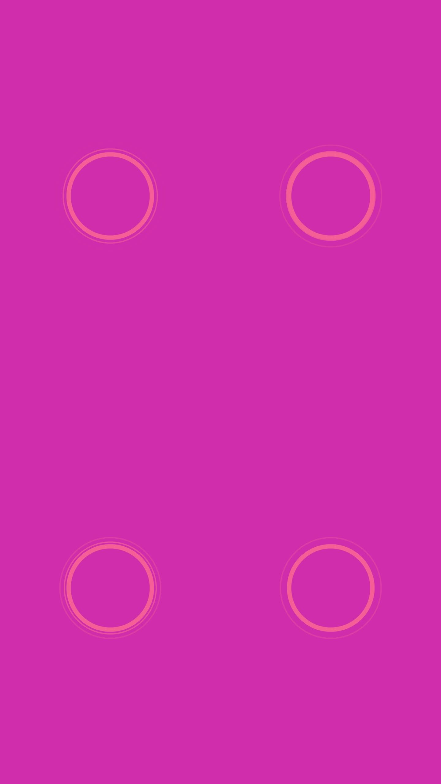 圆形头像框音波-粉色