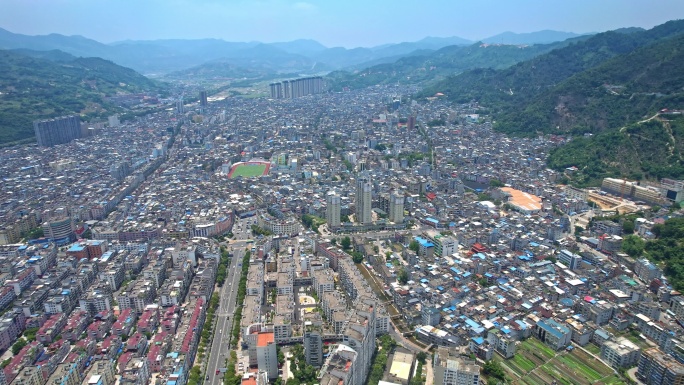最新航拍 霞浦县城市大景