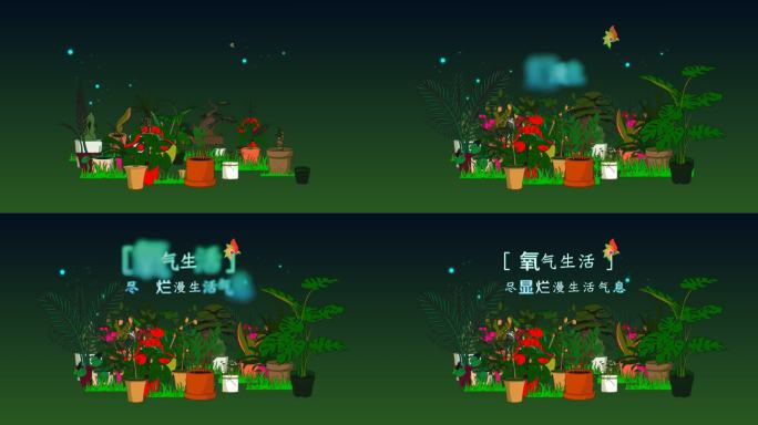 氧气生活 多种植物mg动画