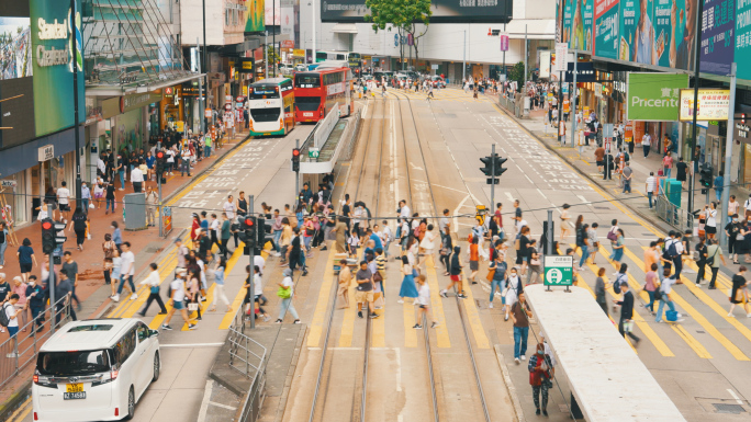 【合集】香港街道延时与人文街拍