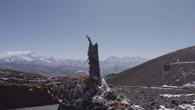 航拍西藏珠峰 108拐
