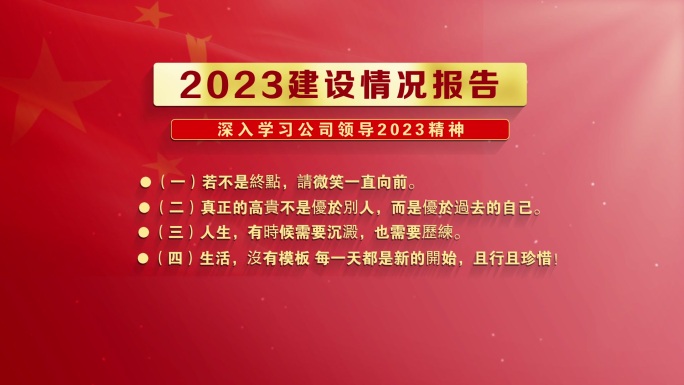 红色文字 文件报告 党政 党建 标语