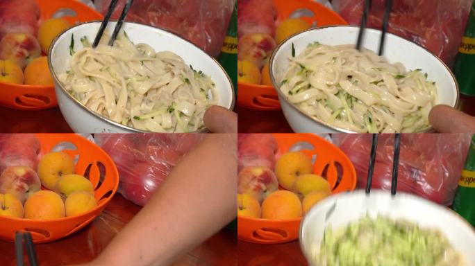 麻酱凉面家常面食 (1)