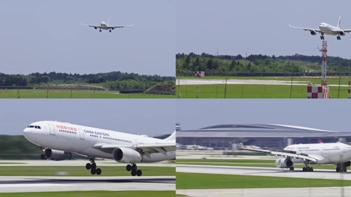 东方航空A330降落成都天府国际机场