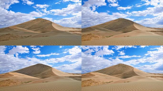 戈壁沙漠沙丘的影像。蒙古、亚洲