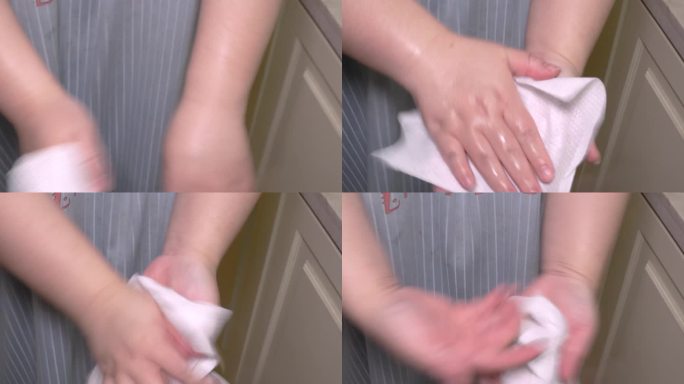 疫情个人卫生洗手擦手 (3)