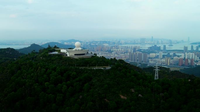 航拍气象台风光