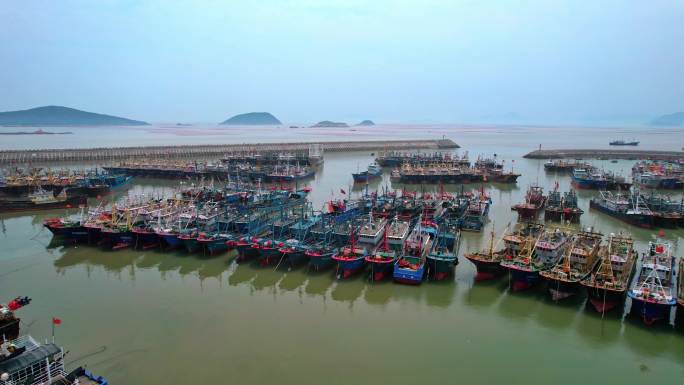 渔船渔港  霞浦三沙镇