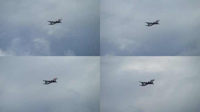 飞机冲入云霄的视频