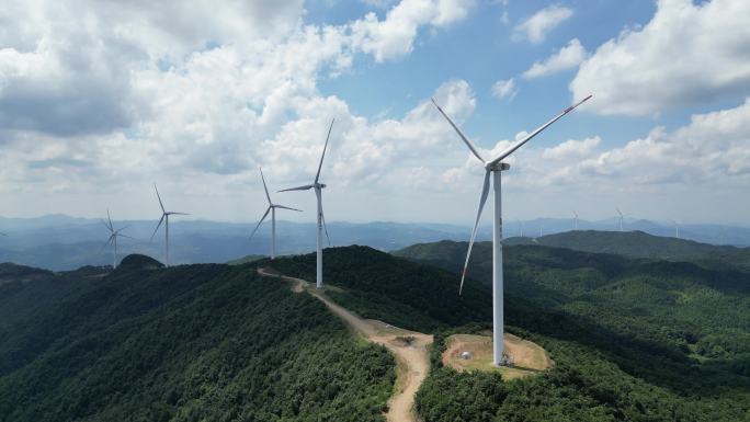 中国电投  风电项目   风车群