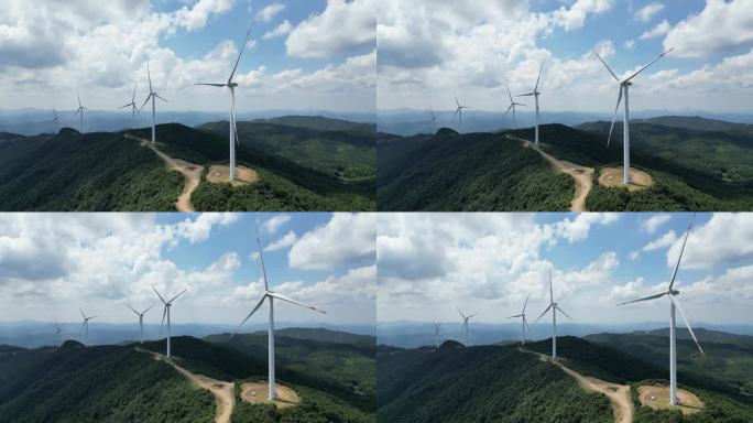 中国电投  风电项目   风车群