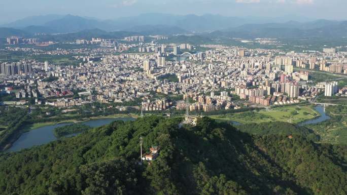 从化风云岭全景航拍