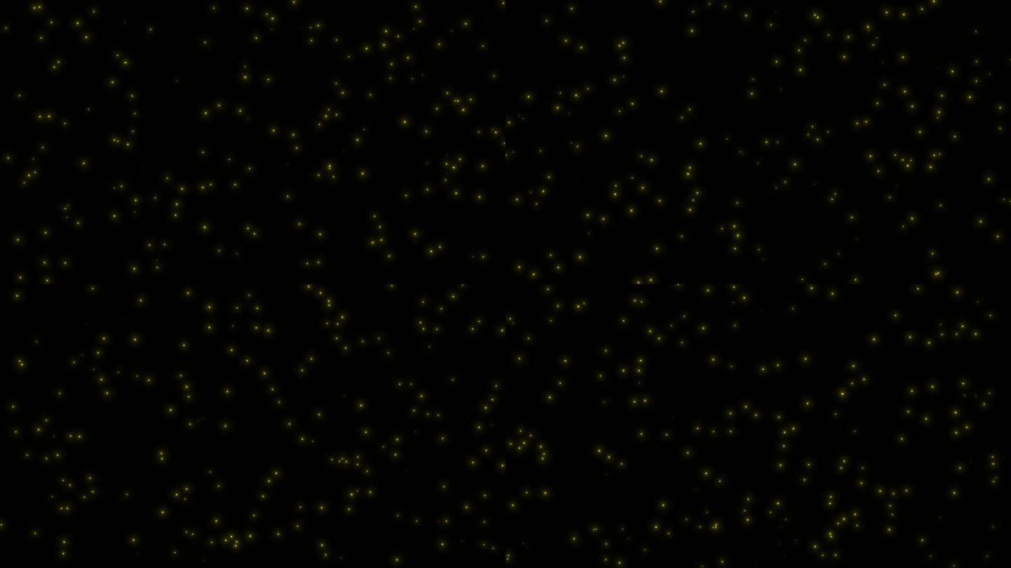 萤火虫灯 粒子 星星 发光点