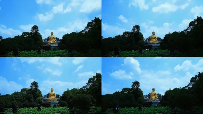 重庆华岩寺大佛延时摄影