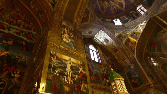 伊朗伊斯法罕亚美尼亚修道院内部
