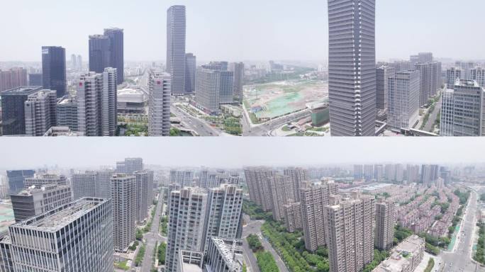 上海城市高楼航拍【4k原创】