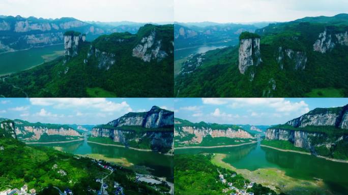 百里画廊美景 竹笋峰 化屋村