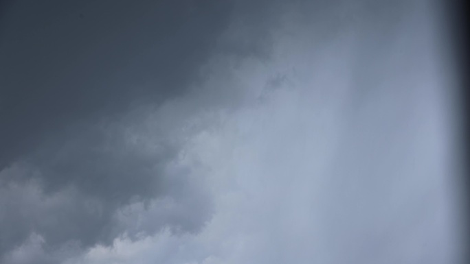 乌云密布大雨将至雨后天晴转场