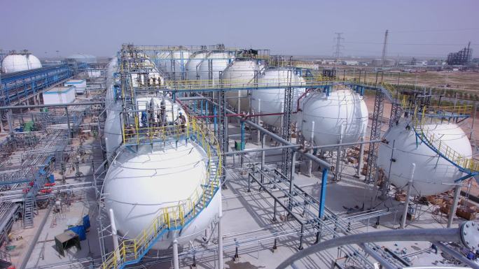化工厂多晶硅球罐化学管道气罐石油石化装置