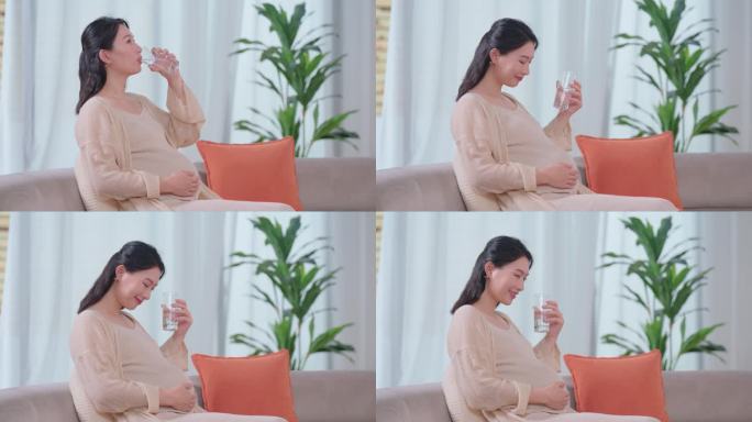 孕妇喝水
