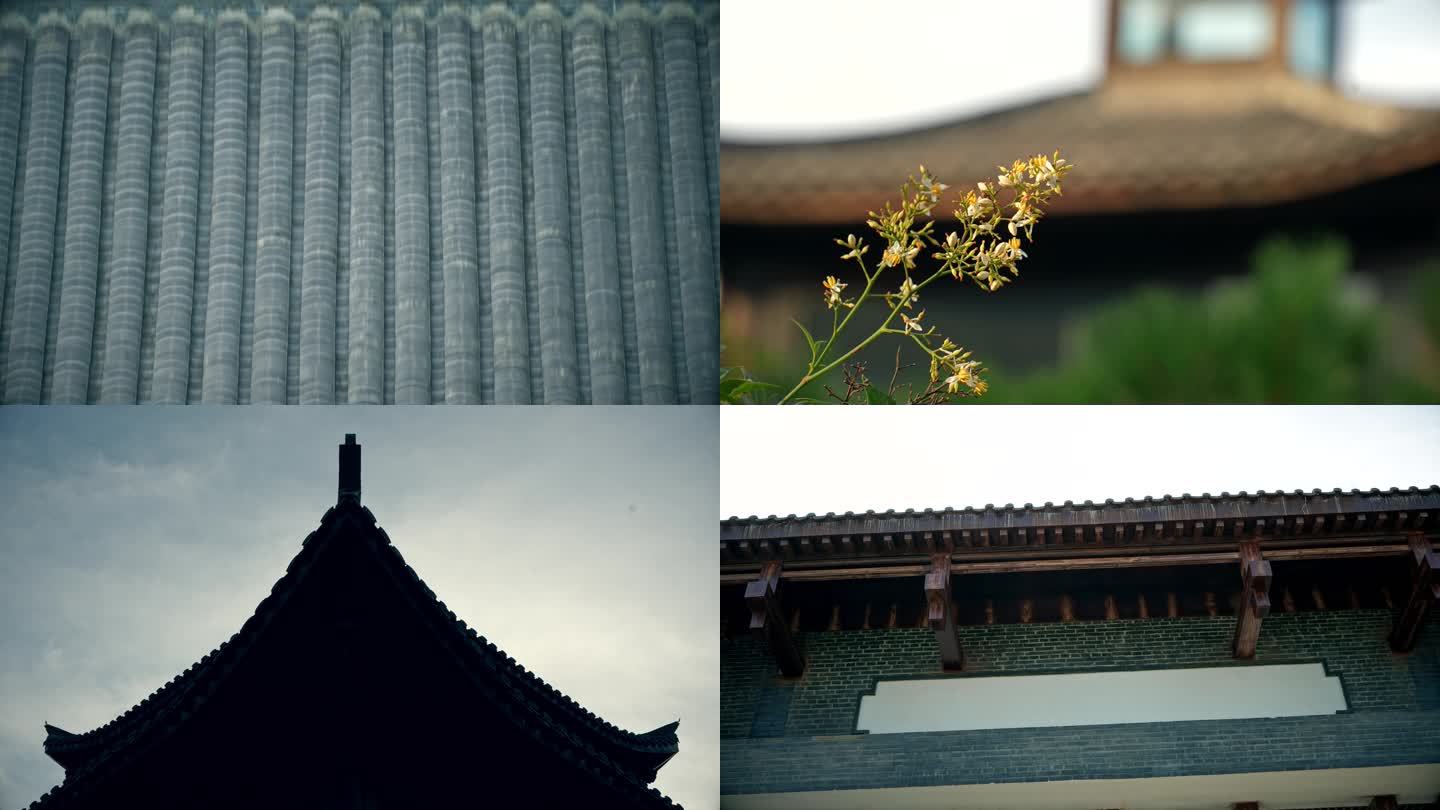 中式古典建筑飞檐