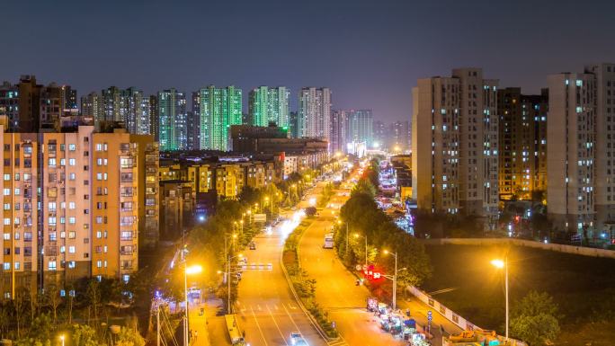 南京市夜景的时间流逝, 南京地标斯丁尼奇纳