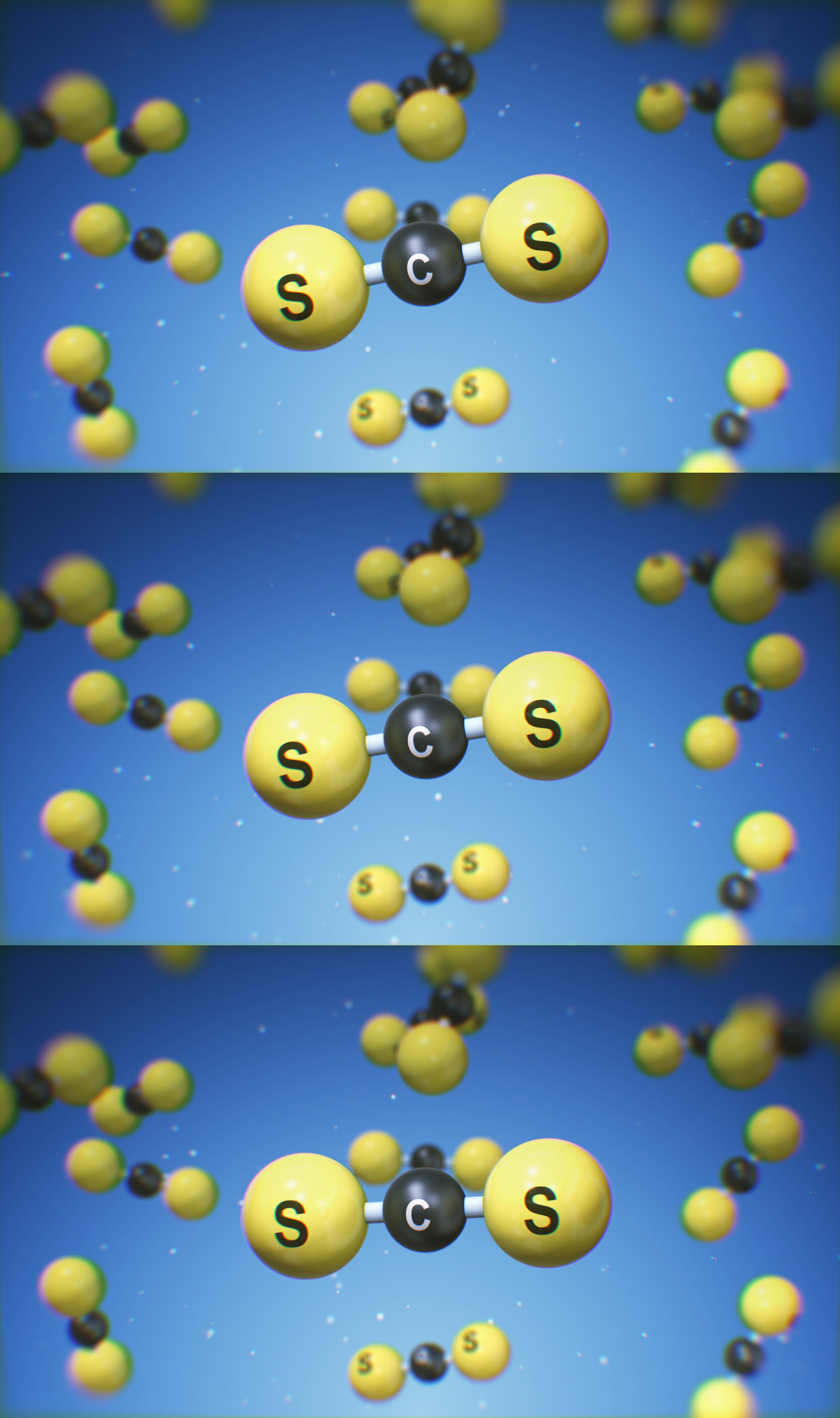 二硫化碳分子动画（四）