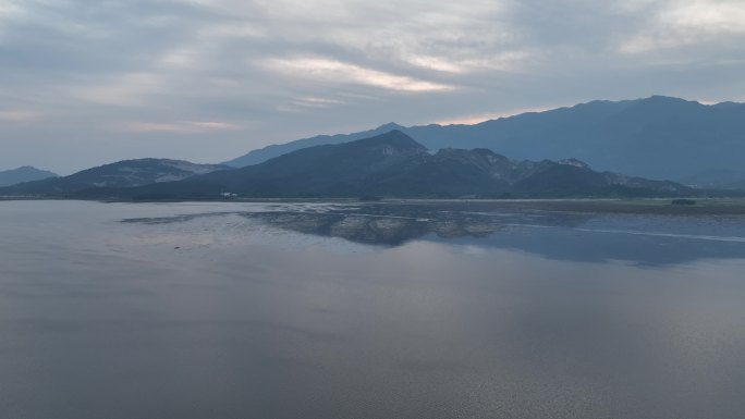 庐山市落星墩夜景