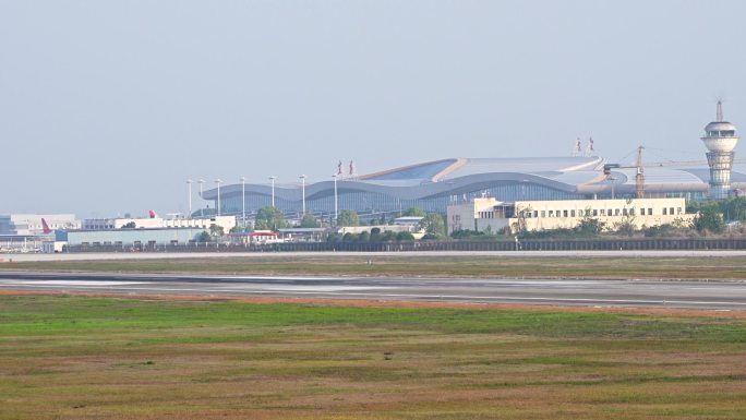 宜昌三峡机场飞机落地抵达机场航班航空