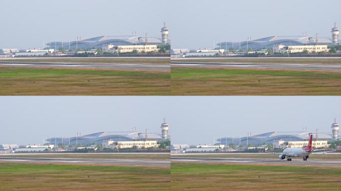 宜昌三峡机场飞机落地抵达机场航班航空