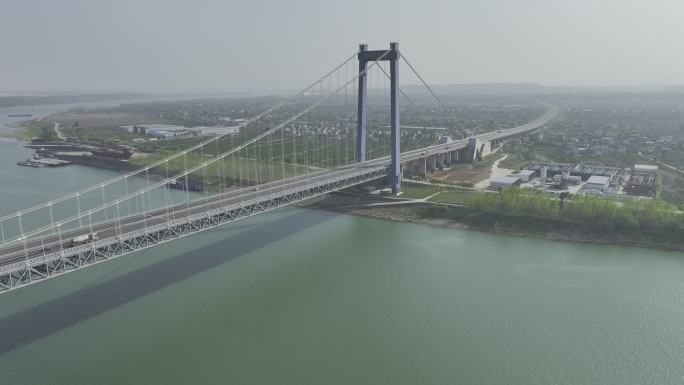 宜都长江大桥视频素材