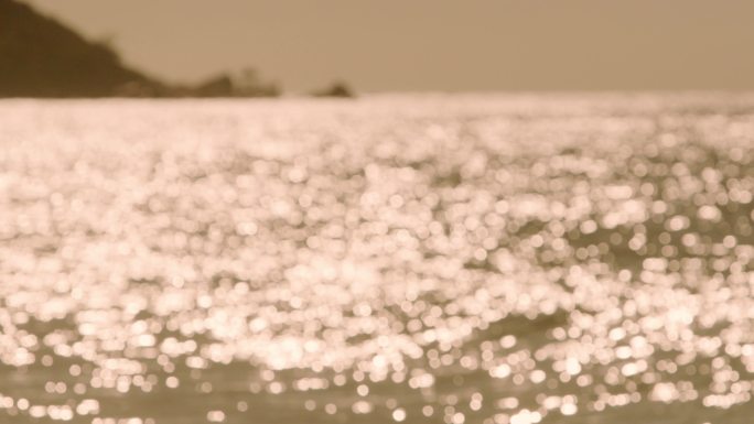 波光粼 的海面湖面 浮光跃金4K超高清