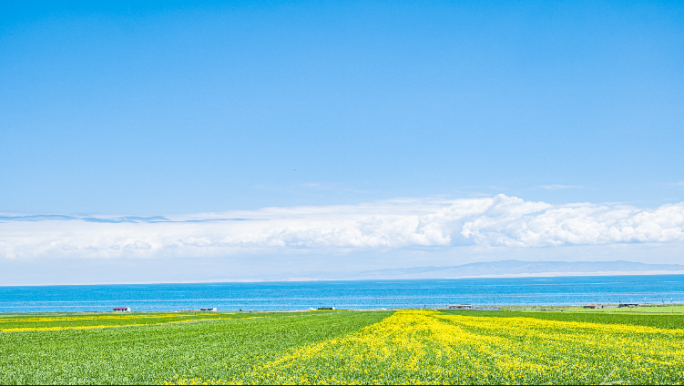 青海湖延时青海湖风光宣传片4k