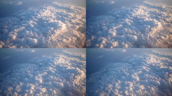 飞机上跑云