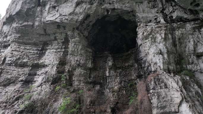 航拍遵义云门囤风景