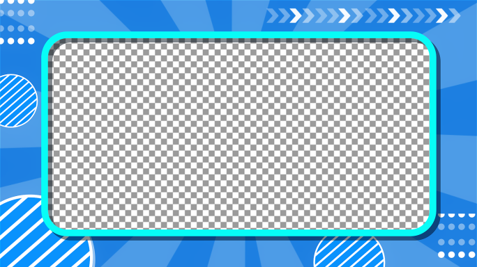卡通综艺边框【无限循环】