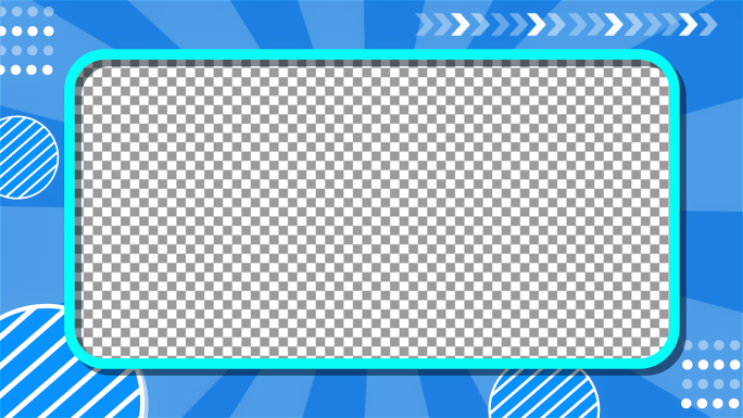 卡通综艺边框【无限循环】