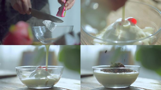 网红酸奶盆栽4K视频