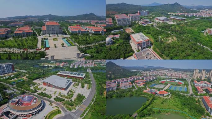 航拍厦门大学翔安校区合集