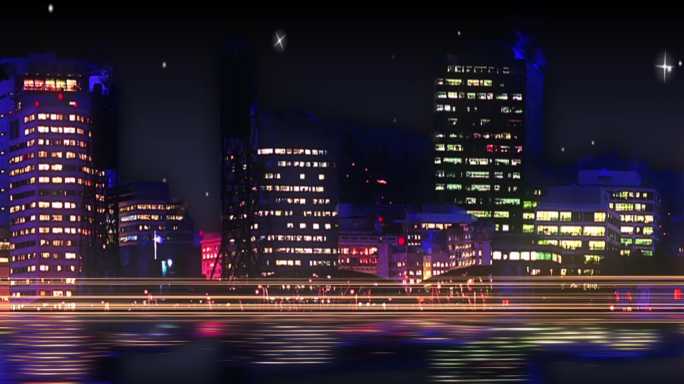 9K 现代城市夜景